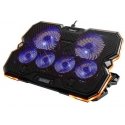 Laptop cooling stand HISMART, with 6 RGB fans, 5 positions Laptop cooling stand HISMART, with 6 RGB fans, 5 positions