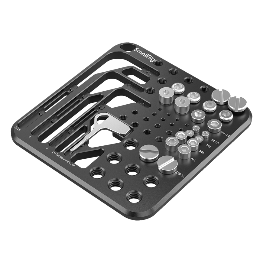 SmallRig 3184 Screw & Hex Key Storage Plate – 2