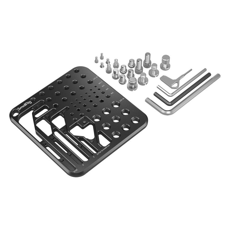 SmallRig 3184 Screw & Hex Key Storage Plate – 3