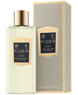 Floris Of London, Cefiro, Moisturizing, Dušo želė, For All Skin Types, 250 ml