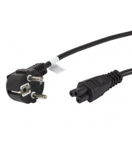 LANBERG POWER CABLE FOR LAPTOP CEE 7/7 - C5, 1.8M (MIKI / CLOCK)