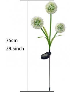 TelForceone SUNARI Solar Lamp LED FLS-95 Garlic flower 3000K 600mAh Li-Ion Forever Light