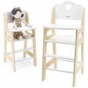 Viga Toys "Viga Polarb" dining chair for dolls, white wood