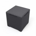 Garden table|storage box Vigo grey Garden table|storage box Vigo grey