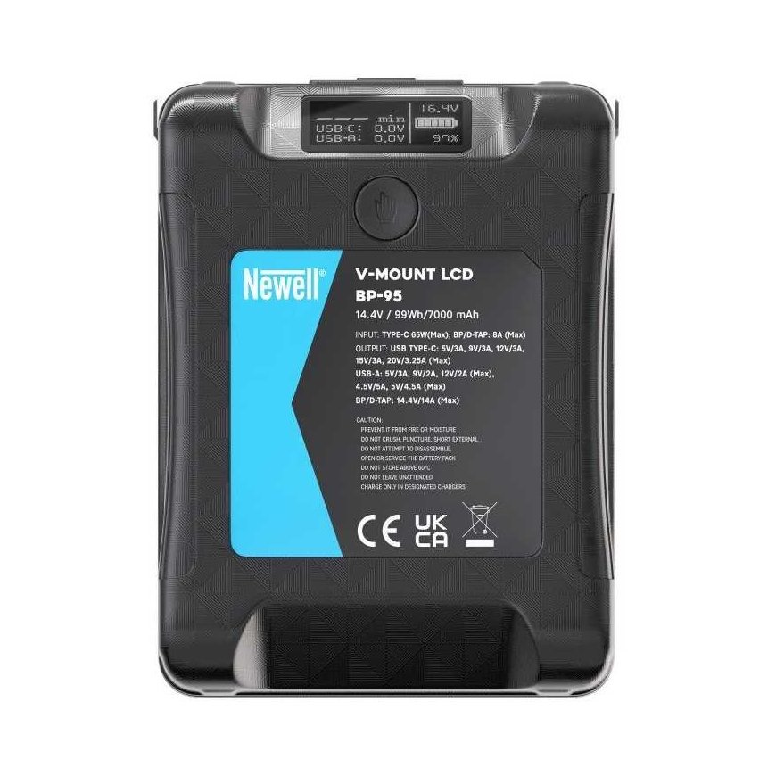 Newell BP-95 LCD V-Mount Baterija Pack – 3