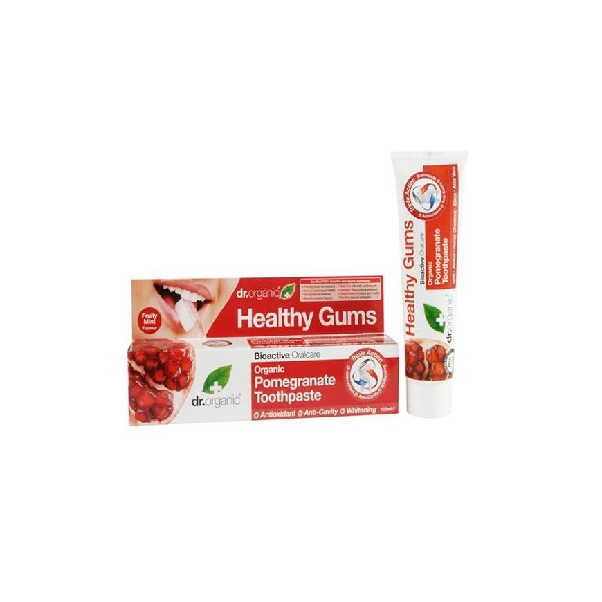 Dr Organic Pomegranate Toothpaste 100ml