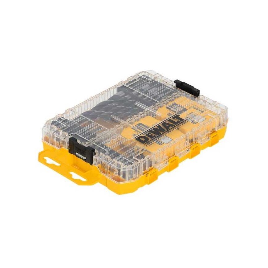 Grąžtas Rinkinys 100 vnt. końcówek PH, PZ, TX, wierteł do drewna i metalu, Medium Tough Case, DeWALT [DT70784-QZ] – 3