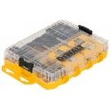 Grąžtas Rinkinys 100 vnt. końcówek PH, PZ, TX, wierteł do drewna i metalu, Medium Tough Case, DeWALT [DT70784-QZ]