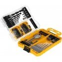 Grąžtas Rinkinys 100 vnt. końcówek PH, PZ, TX, wierteł do drewna i metalu, Medium Tough Case, DeWALT [DT70784-QZ]