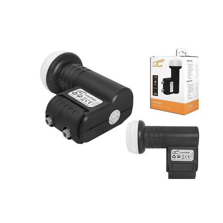 Converter SAT TWIN LTC Black – 2