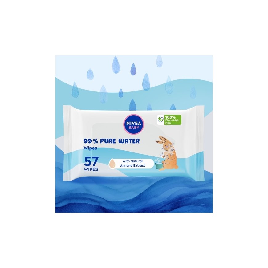 Nivea Baby 99% Pure Water Wipes