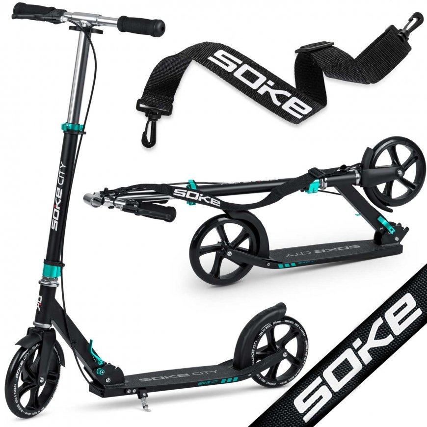 Soke Skrejritenis SOKE CITY (1590) Black/Turquoise