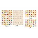 Viga fruit and vegetable puzzle Viga fruit and vegetable puzzle