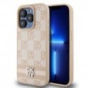 DKNY PU Leather Checkered Pattern and Stripe Case for iPhone 14 DKNY PU Leather Checkered Pattern and Stripe Case for iPhone 14