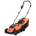 Black & Decker BCMW3318L2 Työnnettävä ruohonleikkuri Akku musta, Oranssi