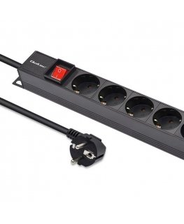 Qoltec Listwa zasilająca pdu do rack | 16a | 16xschuko | pionowa | 1.8m