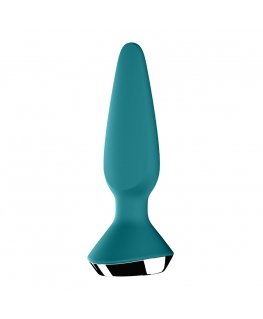 Satisfyer Plug-ilicious 1 Anustappi Vihreä Pii 1 kpl