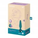 Satisfyer Plug-ilicious 1 Butt plug Green Silicon 1 pc(s)