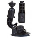 Delkin Fat Gecko Mini Camera Mount Juoda Delkin Fat Gecko Mini Camera Mount Juoda