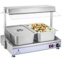Royal Catering Electric hob heating pad compact 2 halogen lamps 1100W 230V Royal Catering Electric hob heating pad compact 2 halogen lamps 1100W 230V