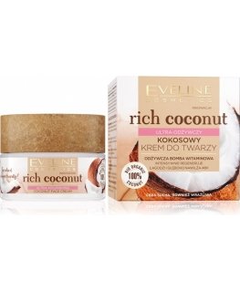Eveline Cosmetics Rich Coconut Ultra maitininantis Face Kreminis - Vyživující krém pro všechny typy pleti