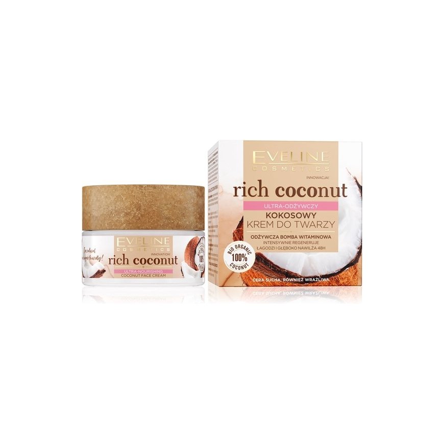 Eveline Cosmetics Rich Coconut Ultra Nourishing Face Cream