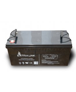 Extralink AKUMULATOR BATTERY ACCUMULATOR AGM 12V 200AH - Batterie Rūgštinis akumuliatorius (VRLA)