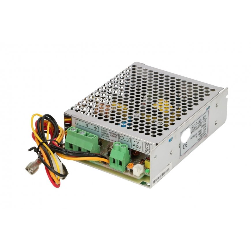 Extralink SCP-50-12 POWER SUPPLY WITH BATTERY CHARGER 13.8V 50W 12V ZASILACZ BUFOROWY maitinimo tran