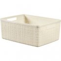 Basket Jute M 12L 36x28x15cm cream Basket Jute M 12L 36x28x15cm cream