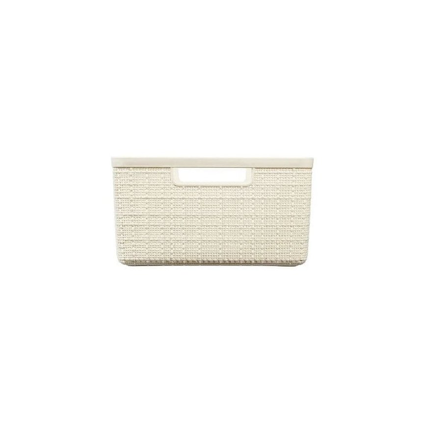 Basket Jute M 12L 36x28x15cm cream – 2