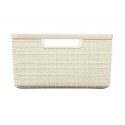 Basket Jute M 12L 36x28x15cm cream Basket Jute M 12L 36x28x15cm cream