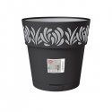 Flower pot with tray Gaia Ø30x29cm white Flower pot with tray Gaia Ø30x29cm white