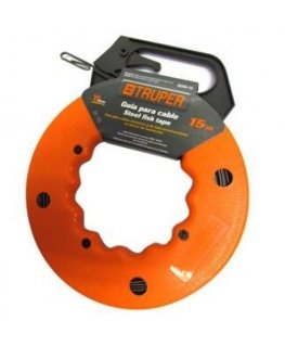 Cable push rope in a drum, steel 15m Truper®