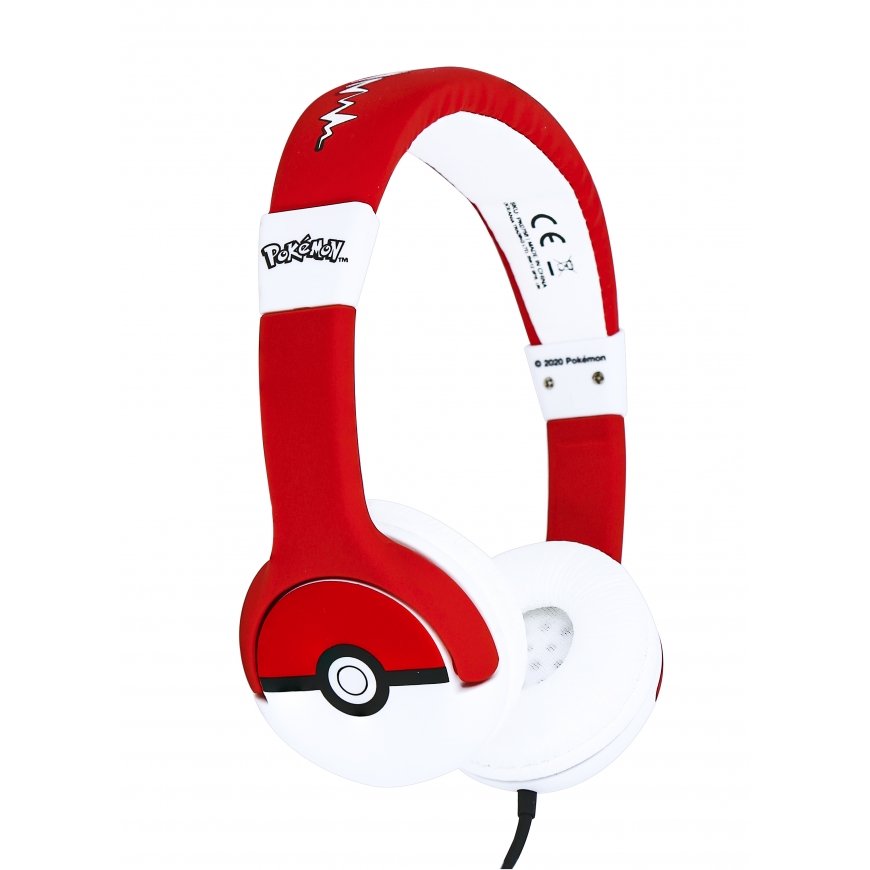 OTL Technologies Pokémon Pokéball Наушники Проводная Оголовье Музыка Черный, Красный, Белый