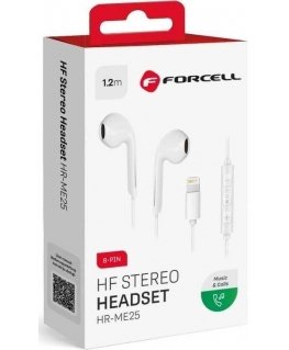 Forcell ausinės med lightning stik.