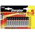 Energizer MAX AAA 15+5 zdarma 1.5V alkaline Energizer MAX AAA 15+5 zdarma 1.5V alkaline