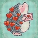 Beldizart Hedgehog 20*20 cm WD2311 Beldizart Hedgehog 20*20 cm WD2311