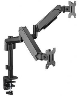 Hismart Spring mount for two 17"-32" monitors