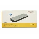 DeLOCK 87725 laptop dock/port replicator Wired Thunderbolt 3 Black, Silver DeLOCK 87725 laptop dock/port replicator Wired Thunderbolt 3 Black, Silver