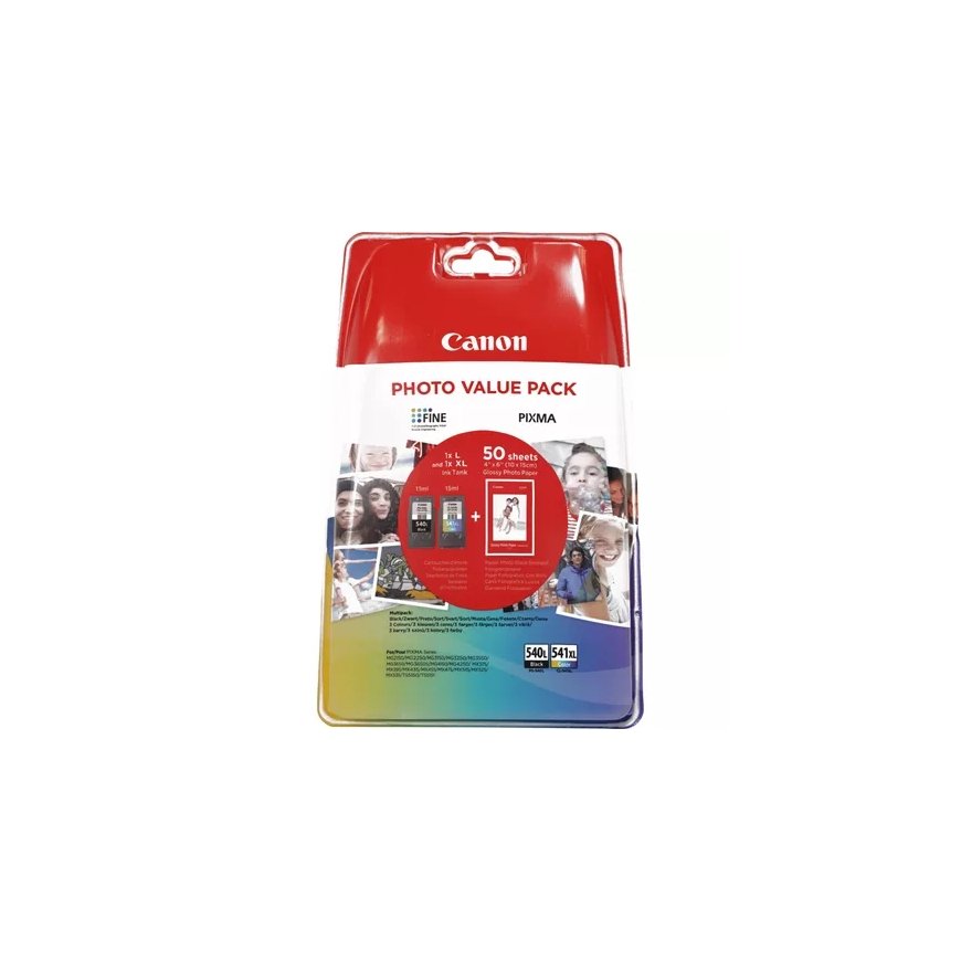Canon 5224B007 värikasetti 2 kpl Alkuperäinen musta, Syaani, Magenta, Keltainen – 2