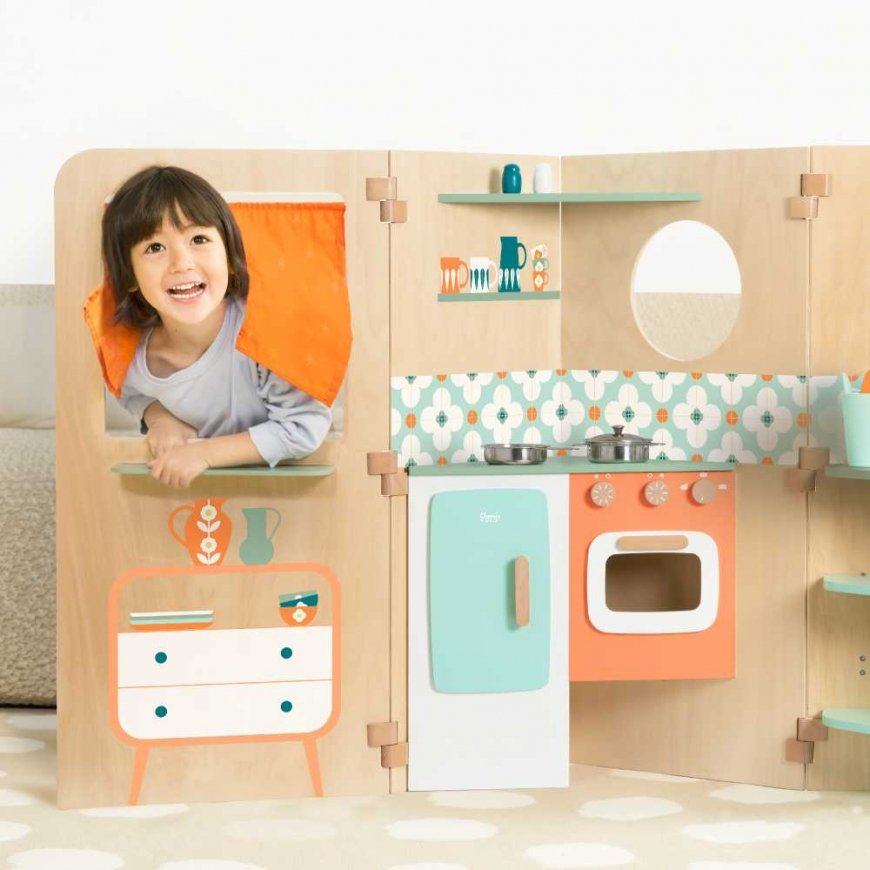 CLASSIC WORLD Wielofunkcyjny Domek with Kitchen Rozkładany XXL – 5