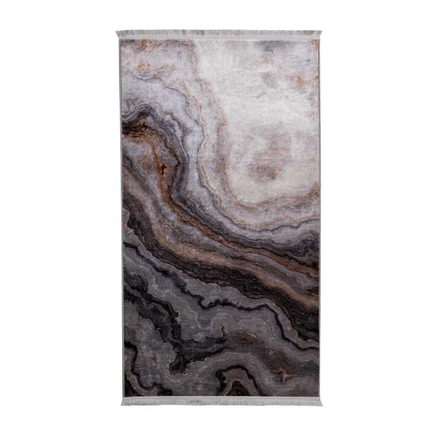 Carpet Splendid AGAT Printed, gray, 140 cm x 80 cm