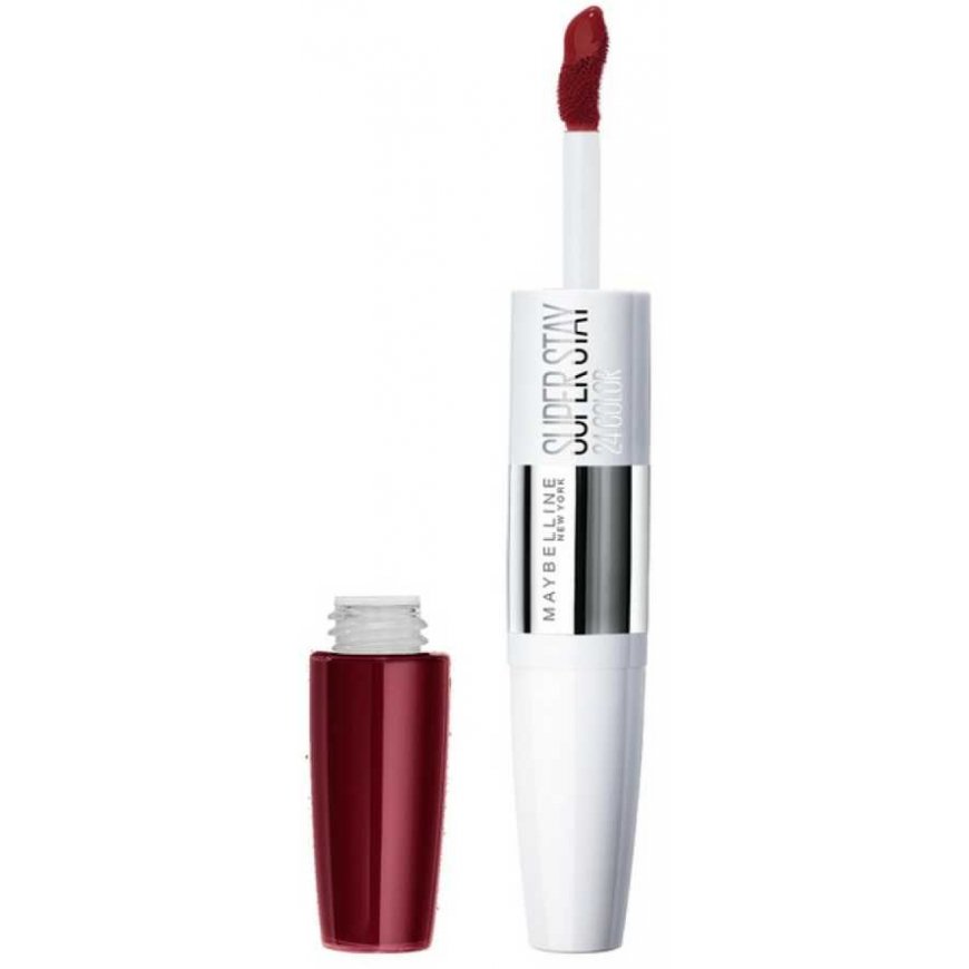 Maybelline New York Superstay 24H Skysti lūpų dažai, spalva - 510 Red Passion – 2