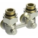 Apatinio pajungimo mazgas dvivamzdei sistemai Danfoss, RLV-KB, kampinis, 1/2&039&039-3/4&039&039, H tipo Apatinio pajungimo mazgas dvivamzdei sistemai Danfoss, RLV-KB, kampinis, 1/2&039&039-3/4&039&039, H tipo