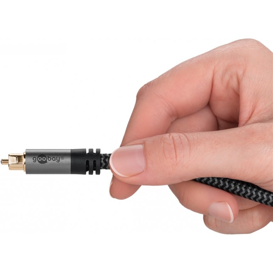 Goobay 65308 audiokaapeli 10 m TOSLINK musta, Hopea – 5