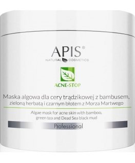 APIS APIS_Acne-Stop Algae Mask algae mask for acne-prone skin with bamboo and green tea 200g
