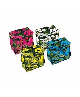 Camouflage 20 assorted thermal bag, fuchsia|blue|yellow|white