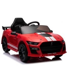 Lean Toys Electric car for children Ford Mustang GT500 Shelby, Red