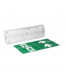 Wall lamp Orno METU LED 2.7W, 3H, IP65, 6000K emergency lighting lamp