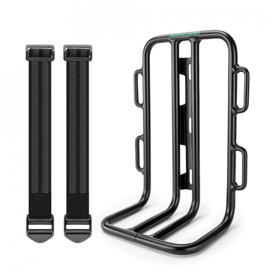 Rockbros 33210010001 front bicycle shelf for bicycle fork - blac